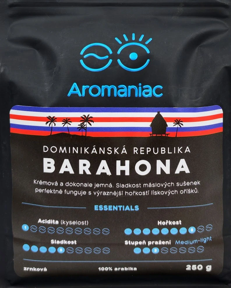Káva Dominikánská republika Barahona - mletá