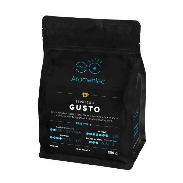 Káva Espresso Gusto - mletá