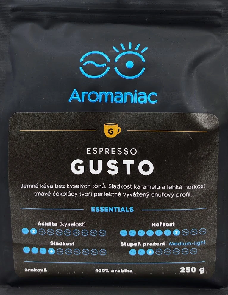 Káva Espresso Gusto - mletá