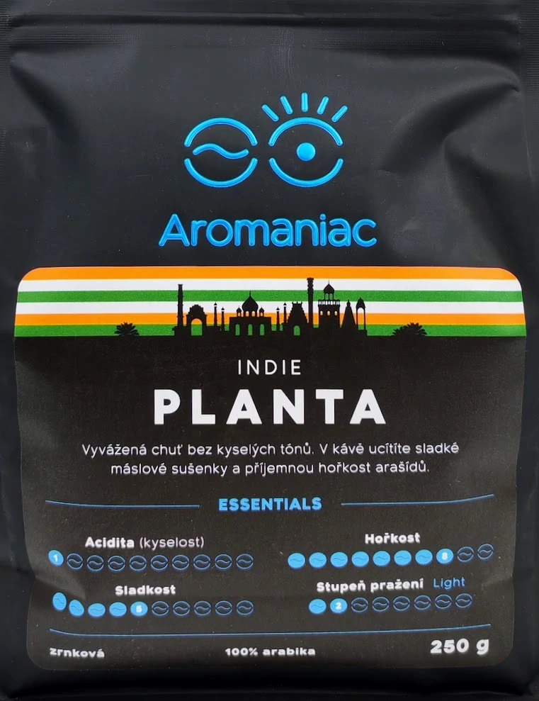Káva Indie Planta - mletá