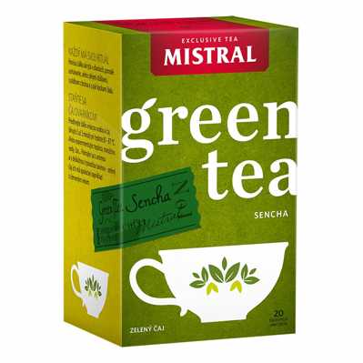 Zelený čaj Sencha Mistral