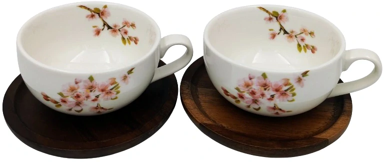 Šálek s podšálkem Sakura