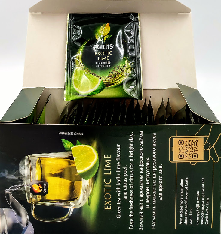 Zelený čaj Exotic Lime 
