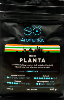 Káva Indie Planta - mletá                        