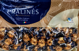 Čokoládové pralinky - cappuccino 1 Kg