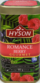 Čaj zelený sypaný s příchutí - Romance Berry100g