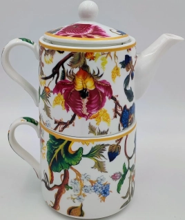 Sada na čaj - hrnek s konvičkou