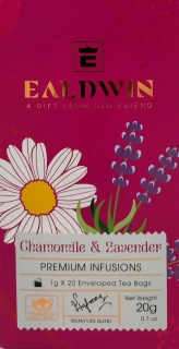 Čaj bylinný Chamomile & Lavender - Ealdwin