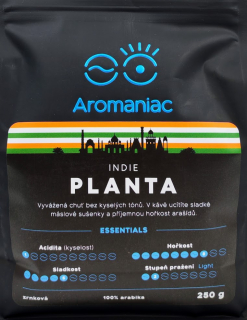 Káva Indie Planta - zrnková